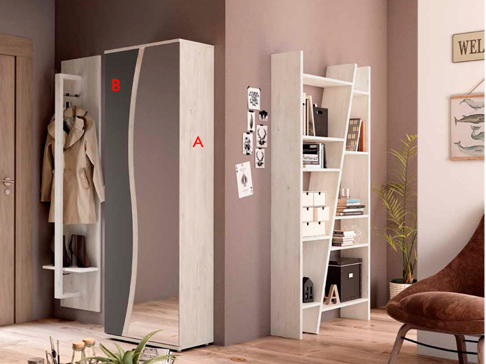 Zapatero de estilo Moderno en Oferta Muebles Valencia ® Acabado A