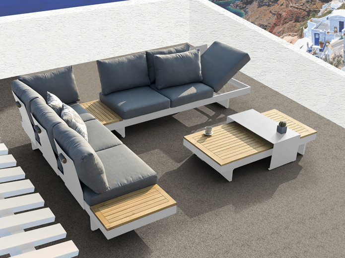 Sofá de 3 Plazas para Jardín o Terraza Muebles Valencia