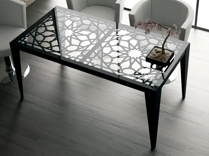 Mesa comedor rectangular cristal - LAS MEJORES MESAS Y SILLAS DEL MERCADO