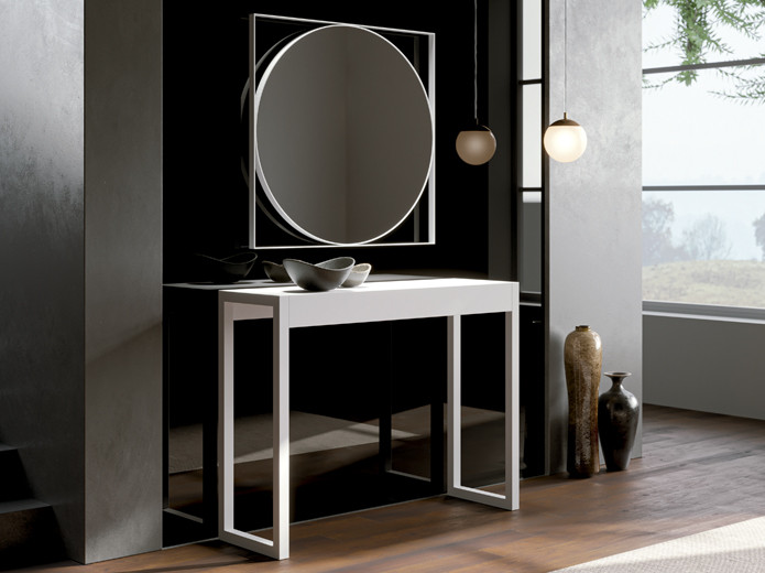 Recibidor con espejo de estilo moderno | Muebles Valencia®