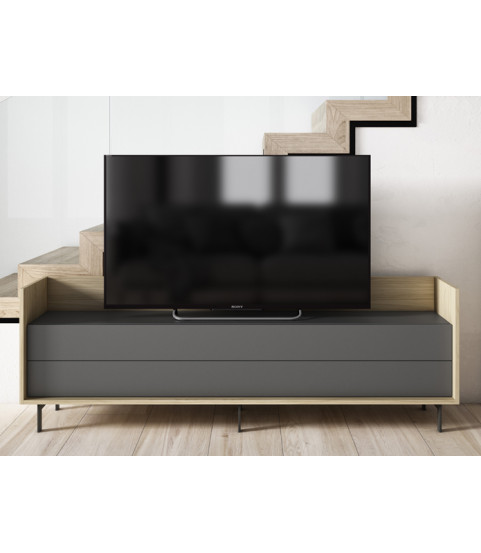 Mueble de TV moderno con cajones en Madrid