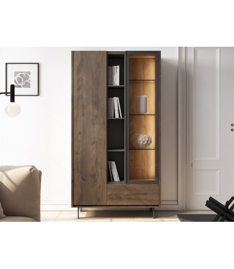 Oferta en vitrinas para salón en Muebles Valencia