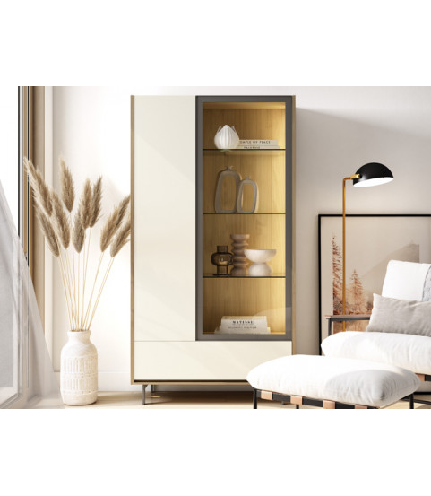 Vitrina con puertas de cristal en oferta en Madrid