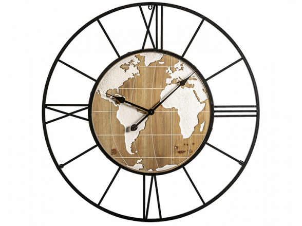 Reloj pared Mundi de Burkina