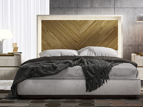 Cabecero de madera barato para dormitorio rústico