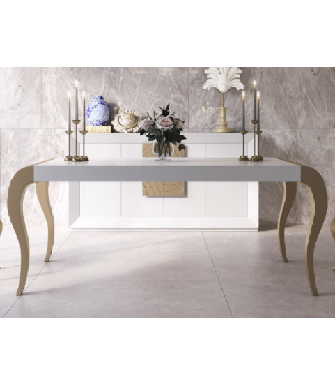Mesa fija moderna para salón o comedor