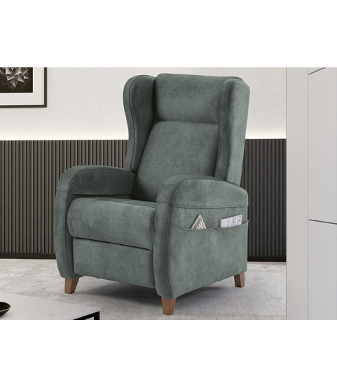 Sillón Relax Manual Alexa en Muebles Valencia (Madrid)