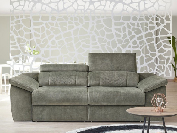 sofa deslizante aruma en tienda de muebles valencia