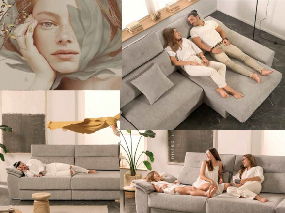 sofá de calidad en Muebles Valencia