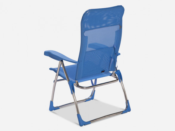 Sillón para camping reclinable en 7 posiciones