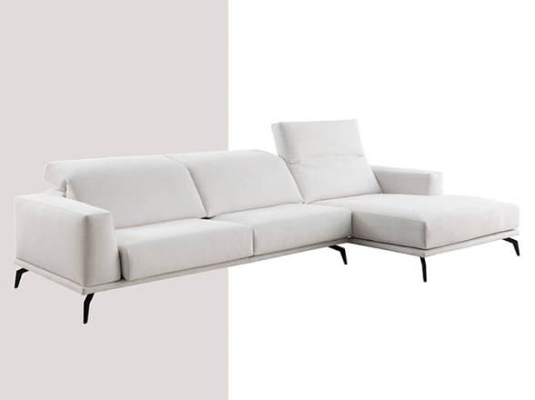 Chaiselongue moderno con cabezal regulable