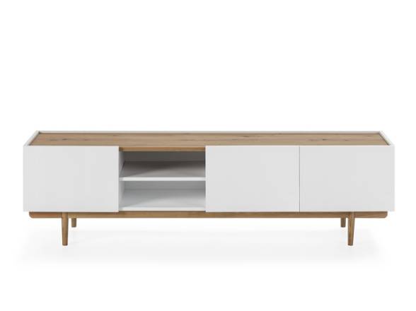 mueble tv con hueco