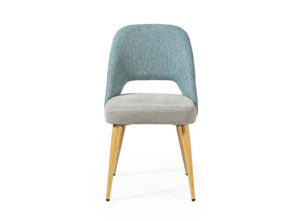 silla con respaldo tapizado