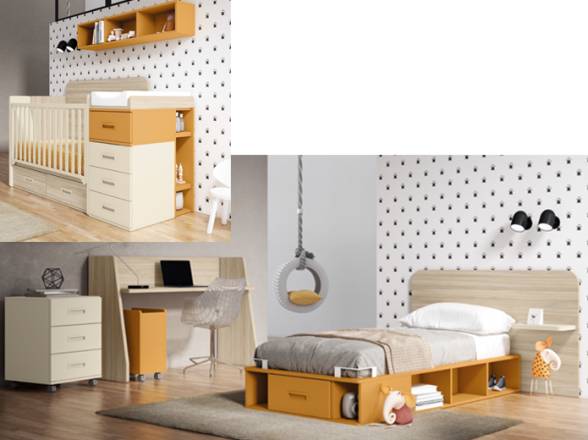 conjunto dormitorio infantil economico