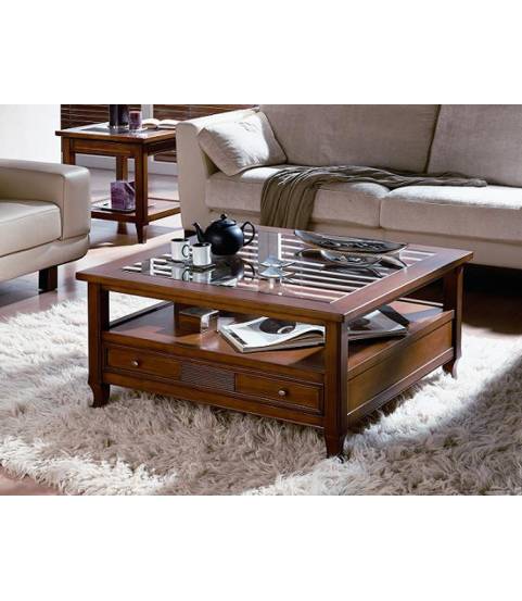 mesa de centro clasica
