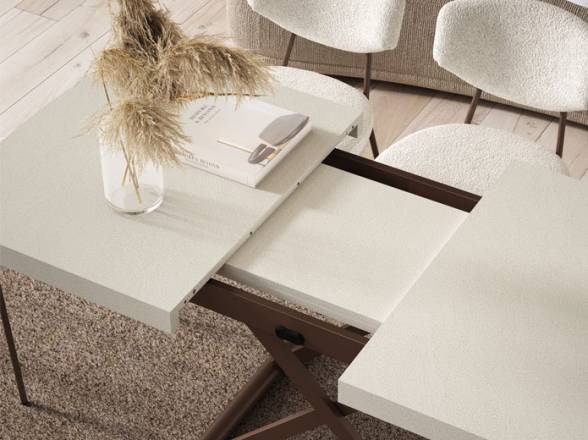 Mesas convertibles en mesa de comedor - Tienda de muebles en Madrid