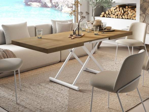 Mesa de centro elevable y extensible - Tienda de muebles Móstoles Madrid