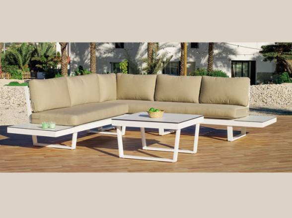 Sofá rincón para jardin en oferta