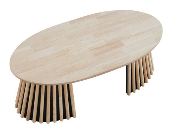 Oferta mesa de centro con palilleria