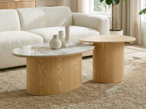 Conjunto de mesas de centro baratas