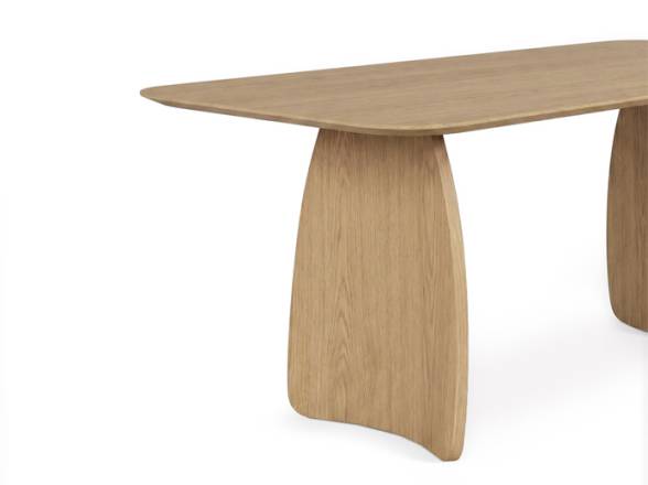 Mesas modernas madera 200