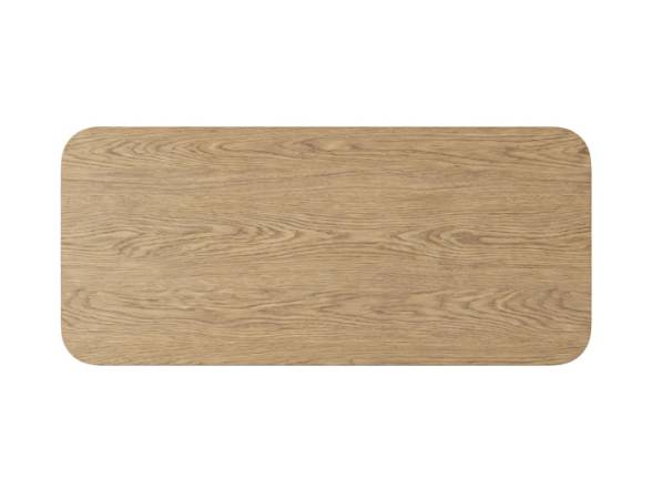 Mesas comedor de madera color roble