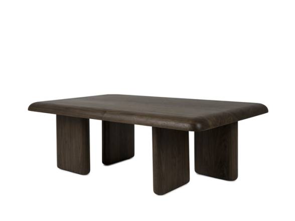 Mesa centro nogal madera