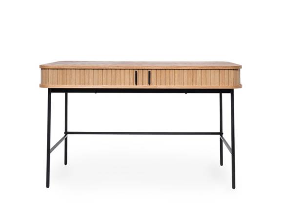 Escritorio metal y madera estilo industrial