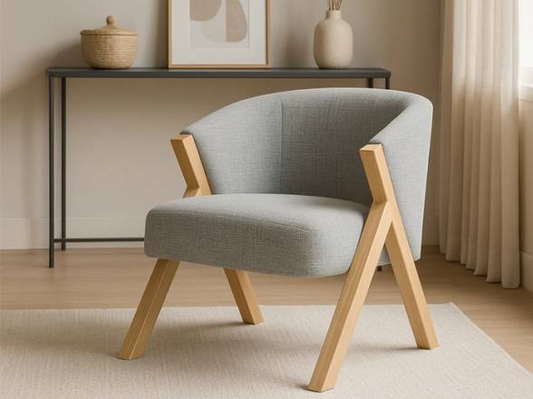 Butaca moderna estilo nórdico oferta online