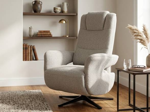 Butaca relax moderna giratoria de diseño