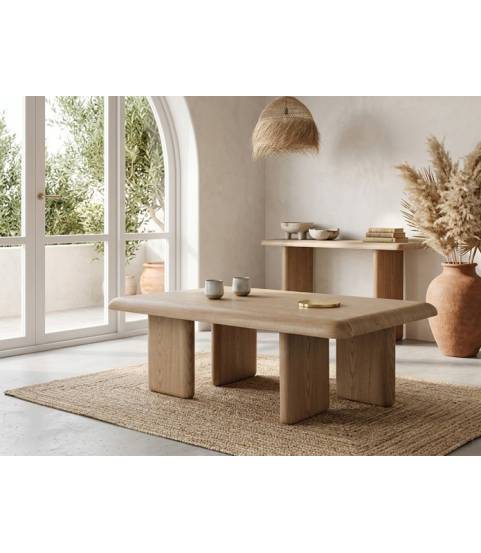 Mesa de centro madera roble Tyler de Somcasa