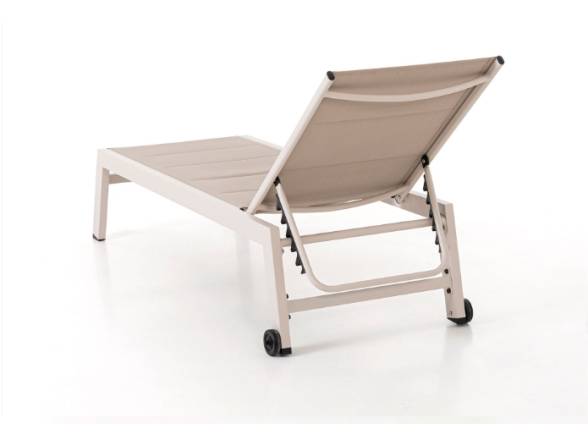 tumbona reclinable para exterior
