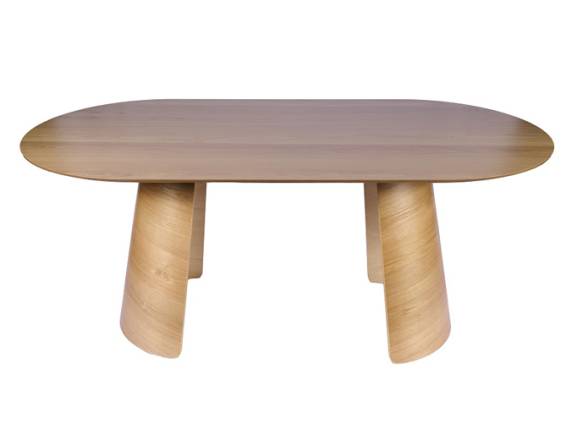 Ofertas mesas comedor ovaladas madera roble