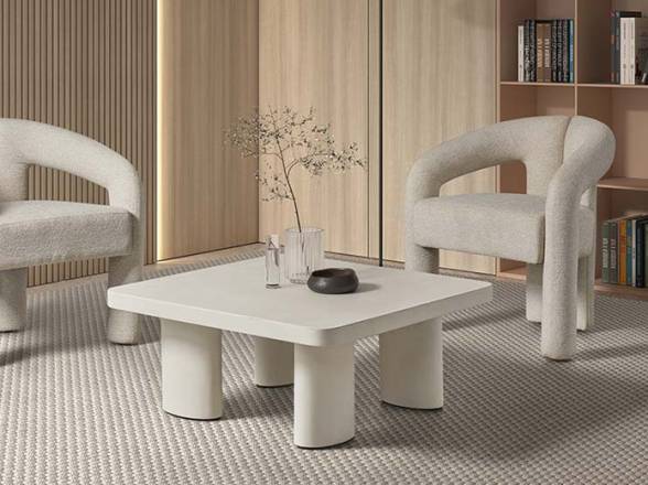 Sillón de diseño blanco