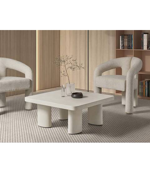 Sillón de diseño blanco