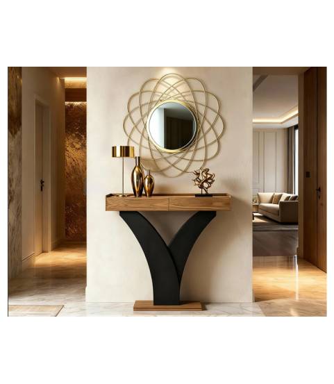 Mueble para el recibidor con espejo