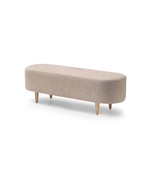 Banqueta tapizada para dormitorio