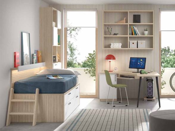 Habitaciones juveniles en Madrid
