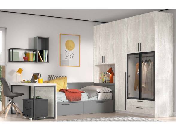 Habitaciones juveniles modernas en Madrid y Valencia