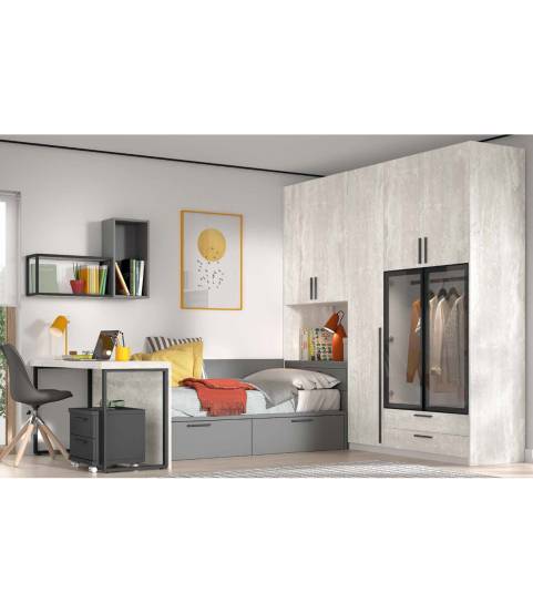 Habitaciones juveniles modernas en Madrid y Valencia