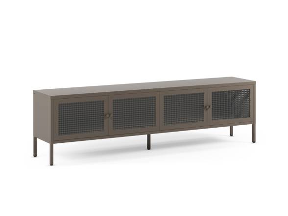 Mueble tv Layna 4 puertas Moca