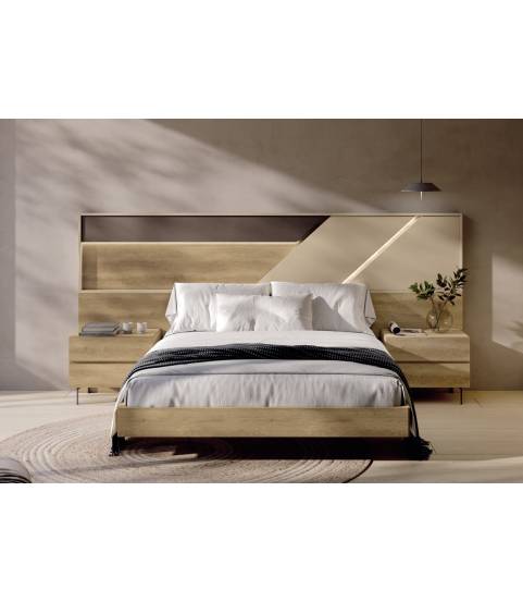Muebles modernos dormitorio matrimonio en Madrid