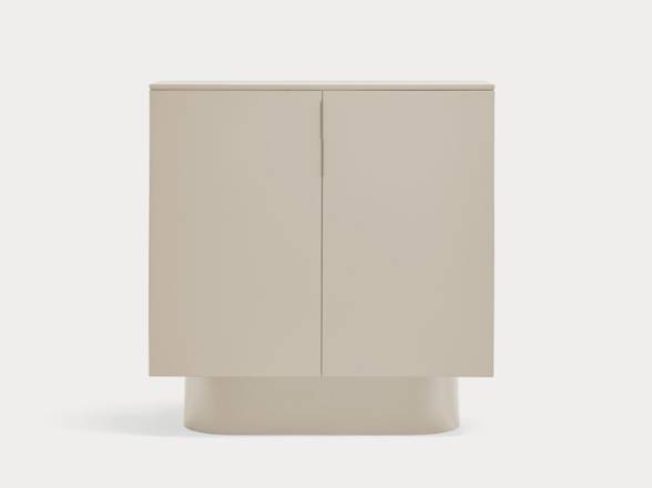 Mueble Auxiliar de Diseño Totem Teulat Crema