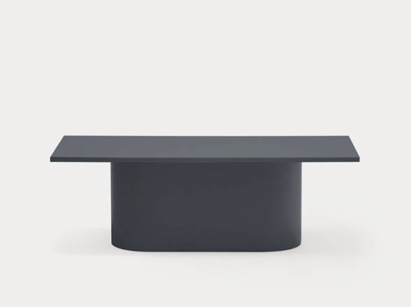 Mesa de centro rectangular de diseño