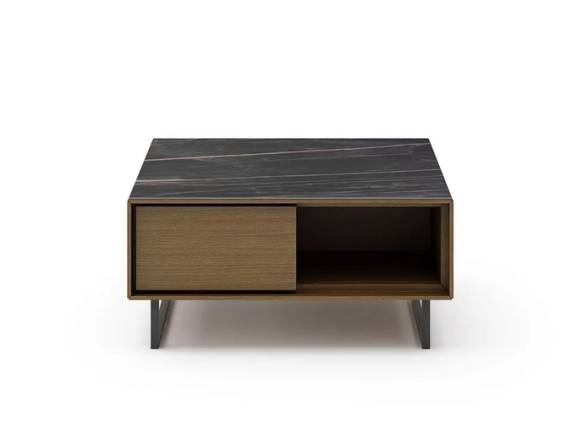 Mesa de centro salón tapa porcelánica A. Brito