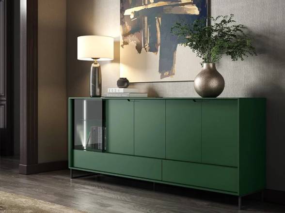 Aparador moderno puertas plegables