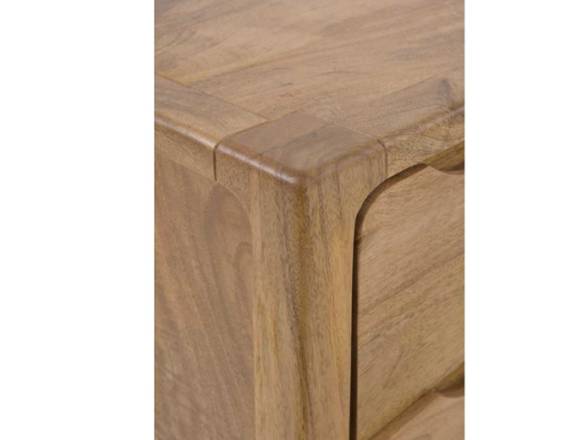 Mesitas de noche madera natural