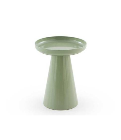 Mesa auxiliar metal verde menta