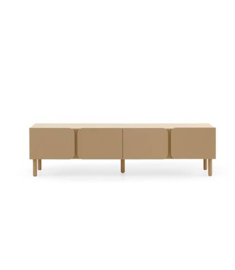 Mueble tv cantos puertas cantos redondos