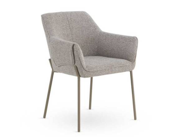 Pack 4 sillas comedor patas metal